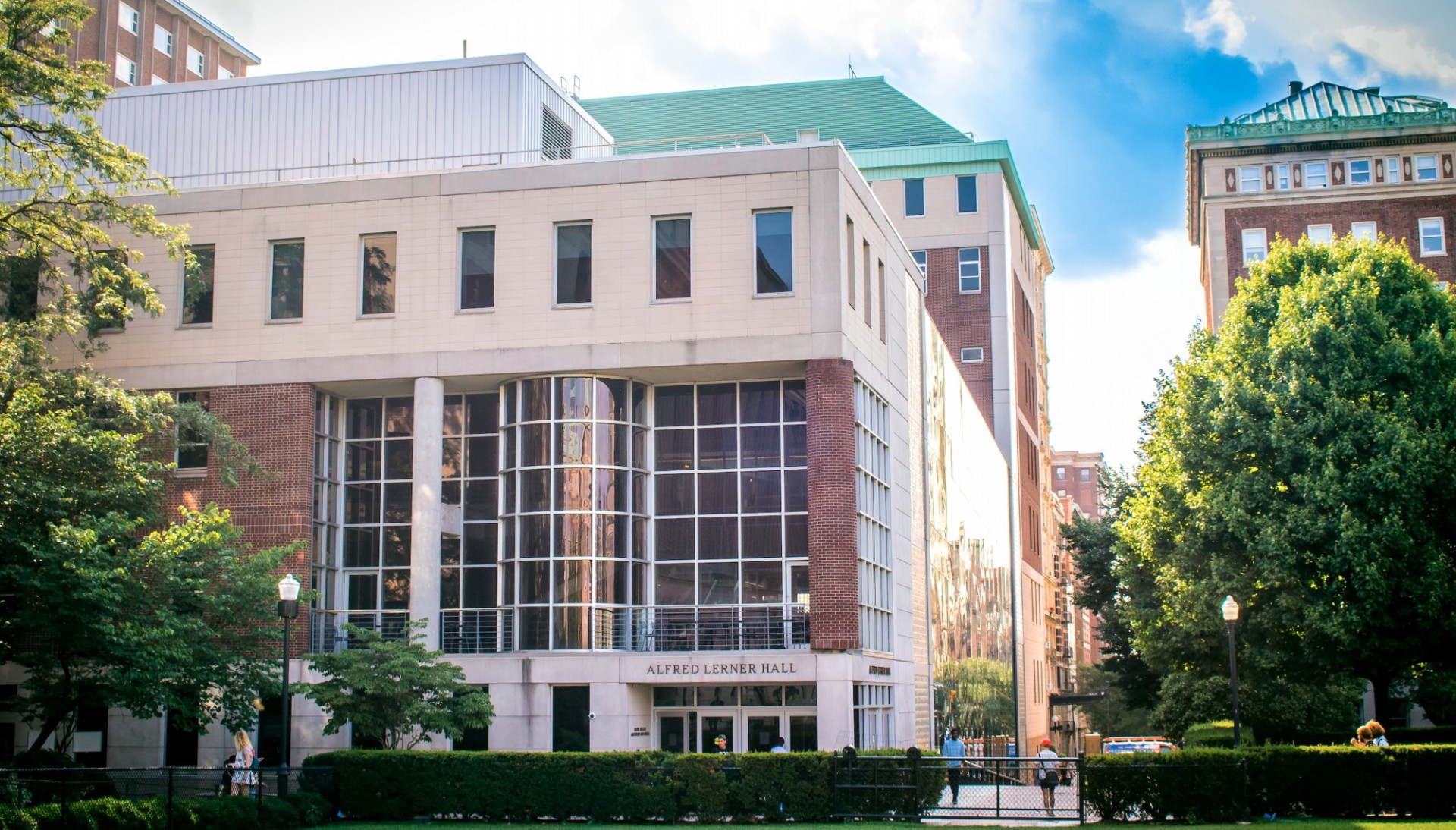 Lerner Hall on a bright sunny day