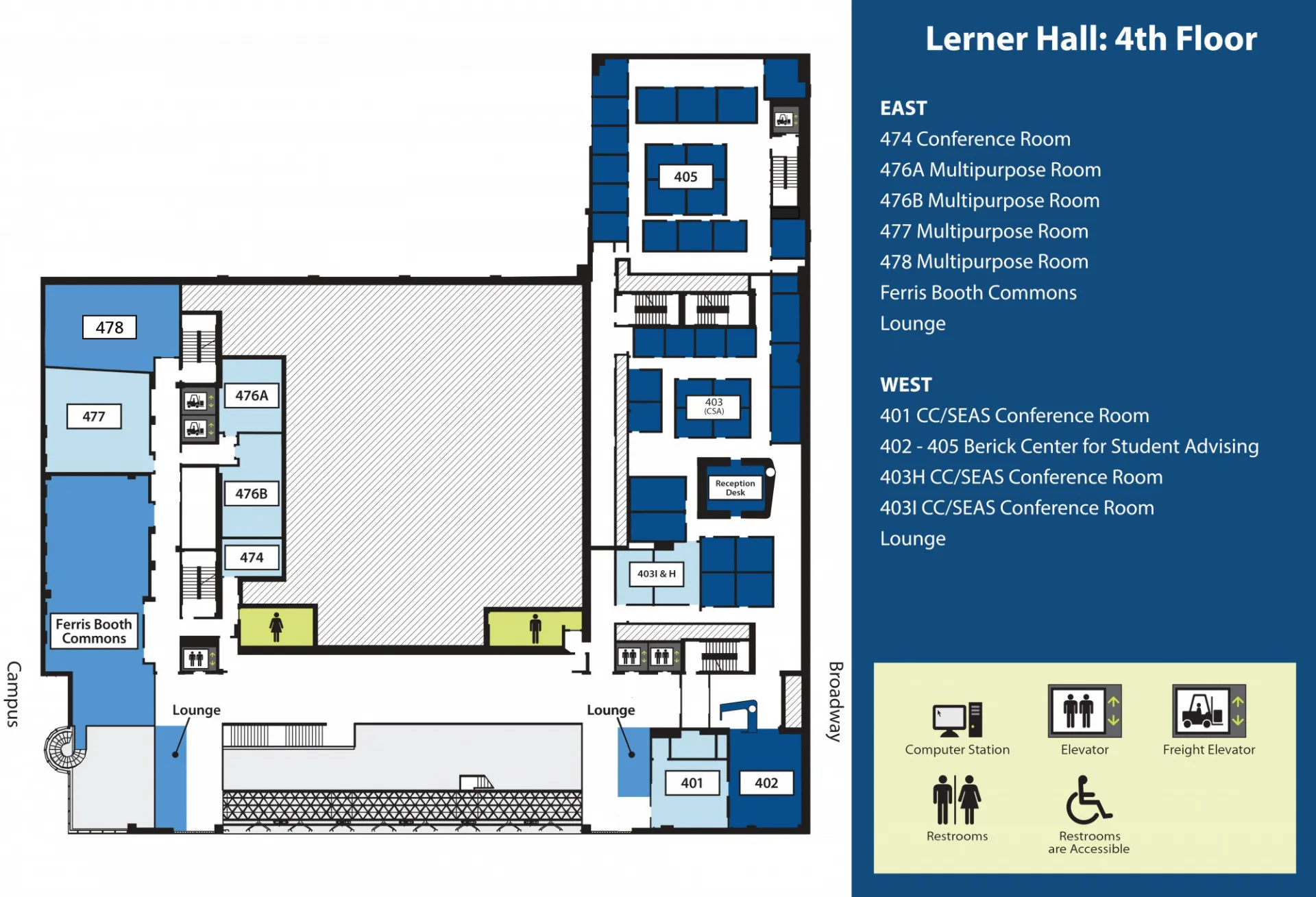 Fourth Floor floor plan 