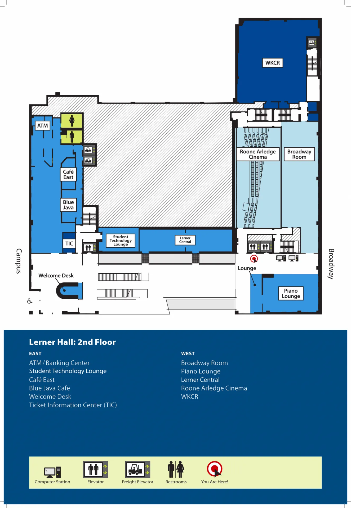 Broadway Room Floor Plan